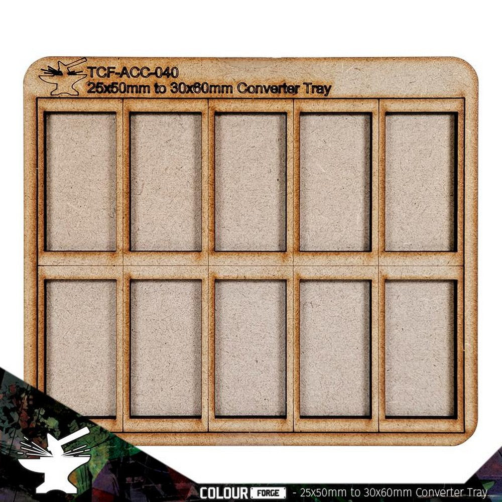 The War Hub - Converter Movement Tray 25x50mm to 30x60mm (5x2)