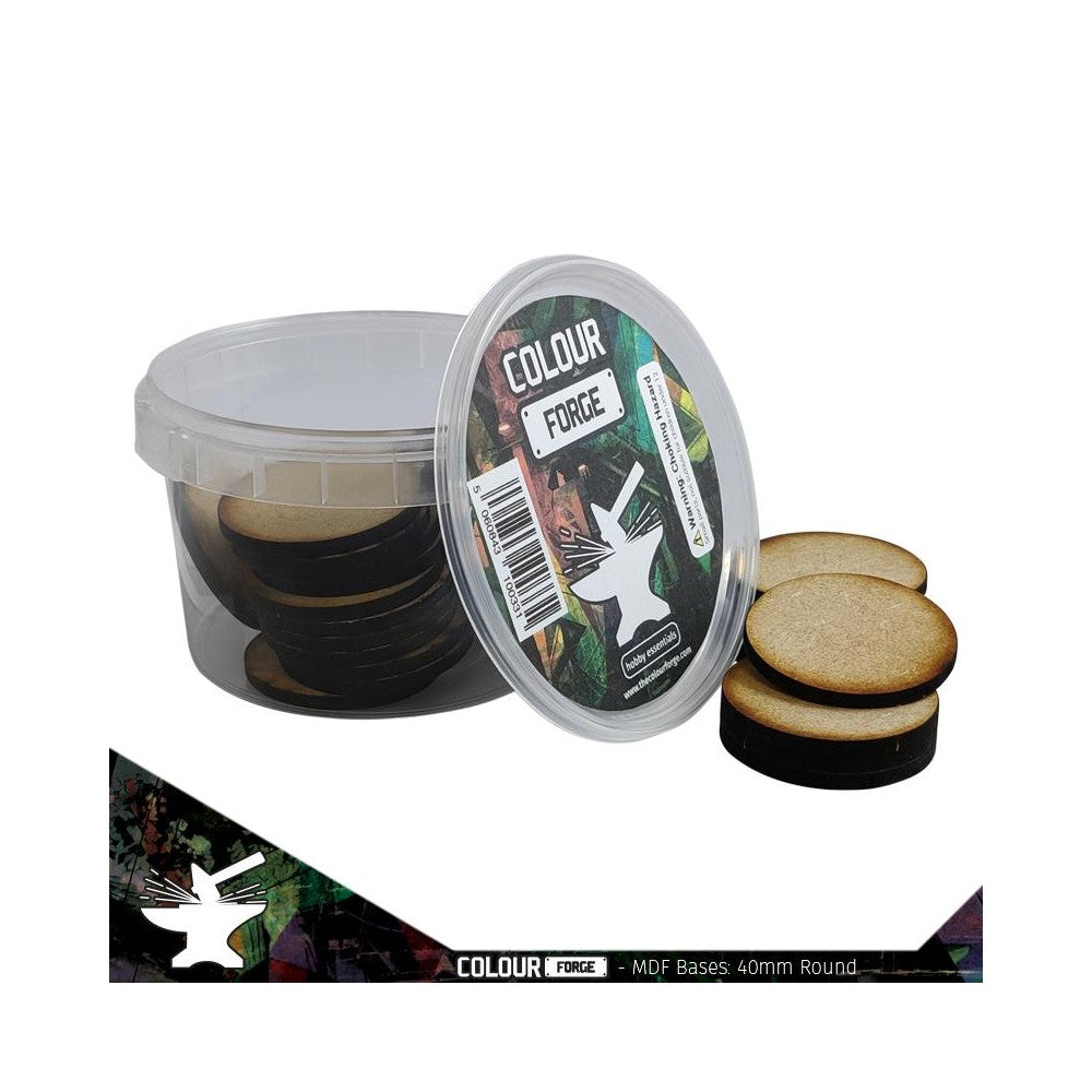The War Hub - MDF Bases - 40mm Round (30)