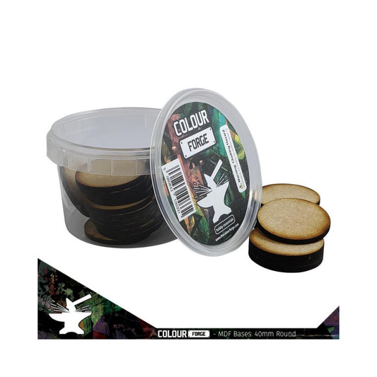 The War Hub - MDF Bases - 40mm Round (30)