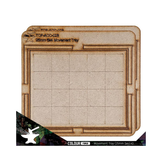 The War Hub - Movement Tray 25mm (5 x 4)