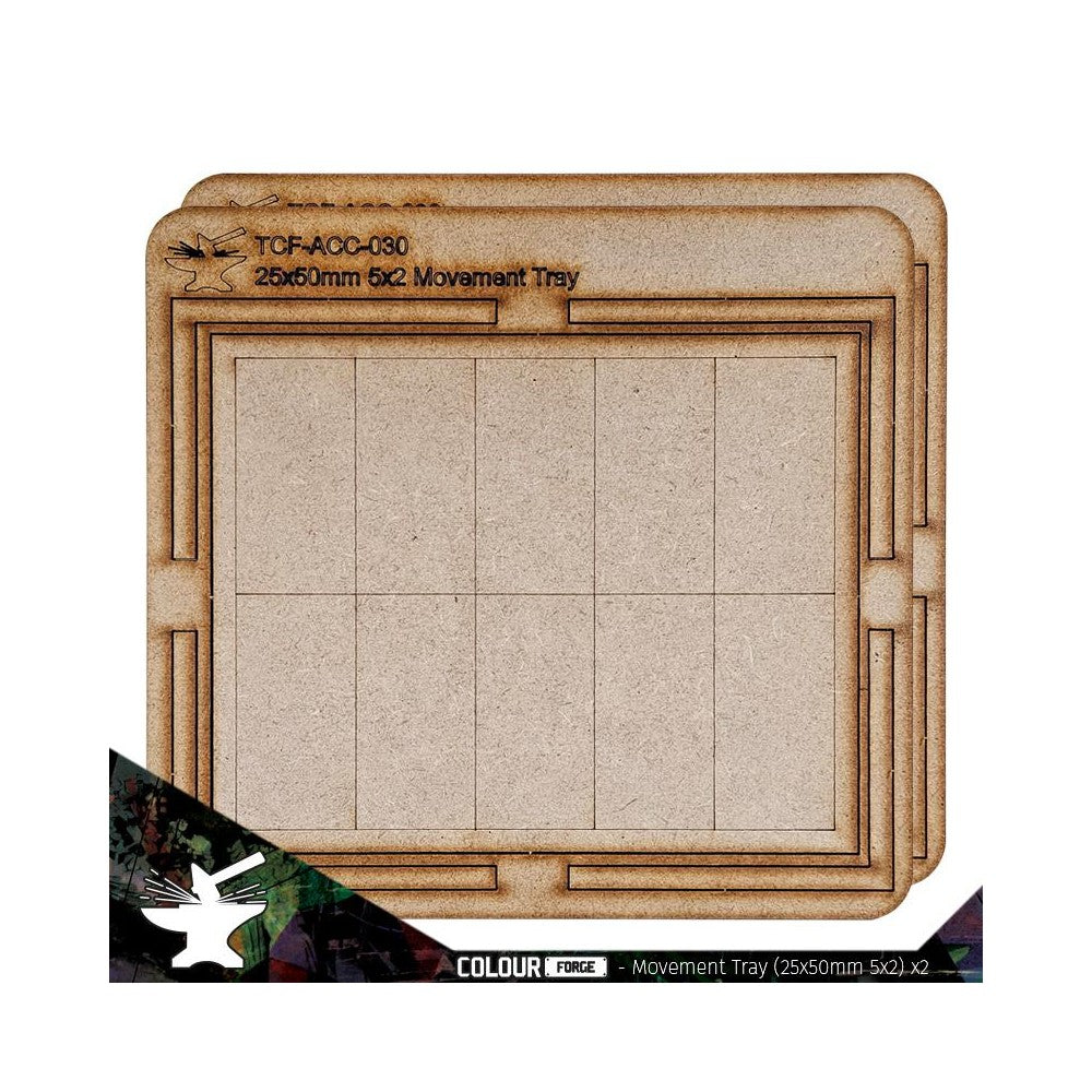 The War Hub - Movement Tray 25x50mm (5 x 2)