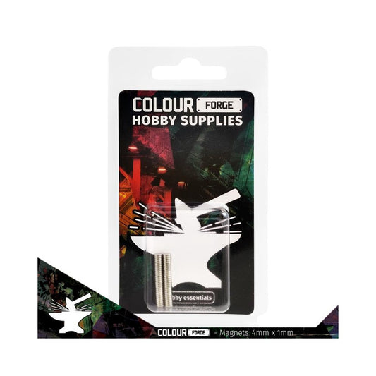 The War Hub - Neodymium Magnets 4x1mm (N35) (50)