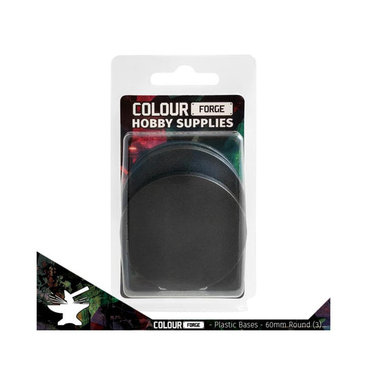 The War Hub - Plastic Bases - 60mm Round x3