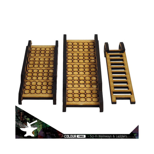 The War Hub - Sci-Fi Walkways & Ladders