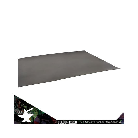 The War Hub - Self Adhesive Rubber Steel Sheet A4