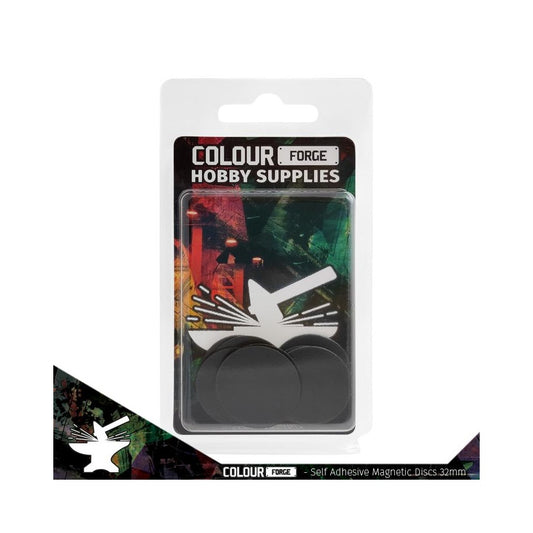 The War Hub - Self-adhesive magnetic discs 32mm x10