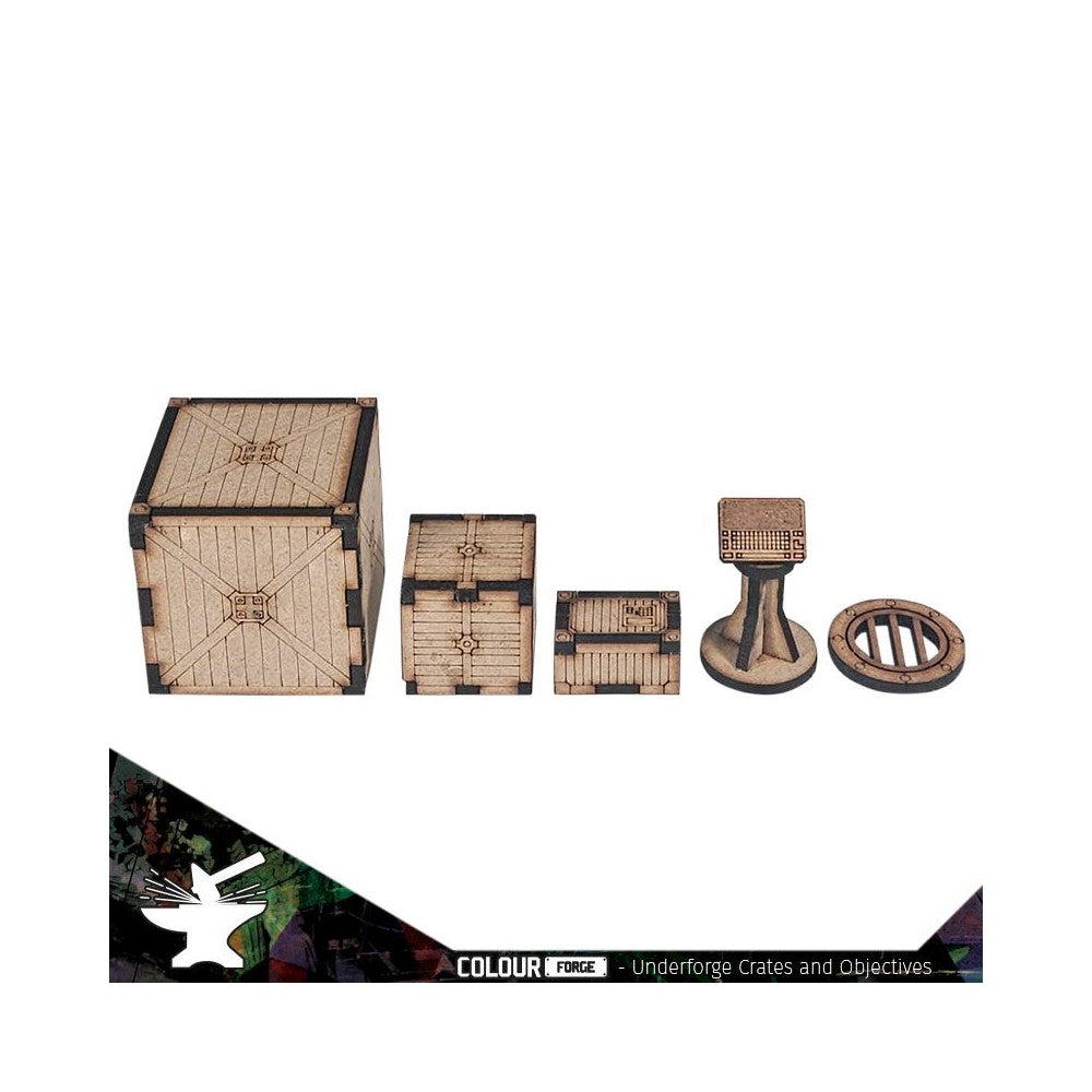 The War Hub - Underforge - Crates and Objectives