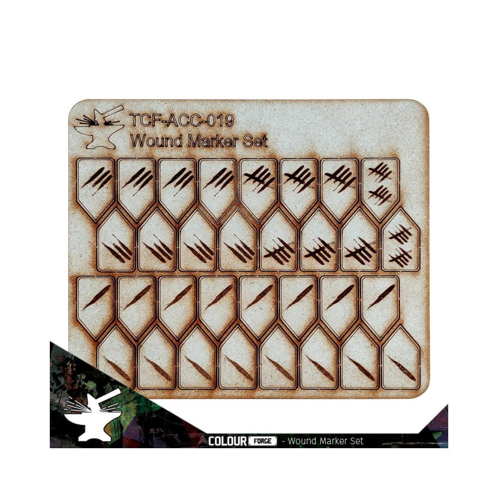 The War Hub - Wound Marker Set
