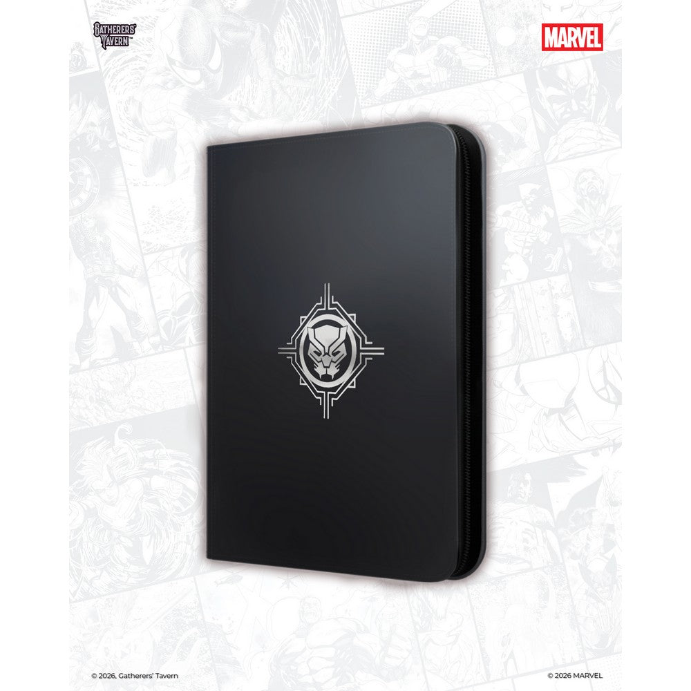 Gatherers Tavern - Binders - Marvel - 9 Pocket - Black Panther