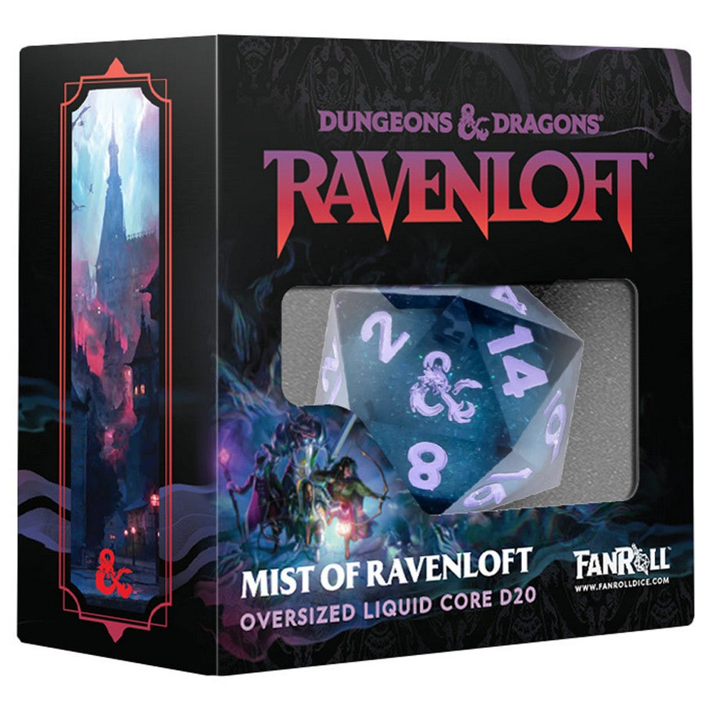 Fanroll: D&D Ravenloft D&D Mists of Ravenloft Oversized Liquid Core d20