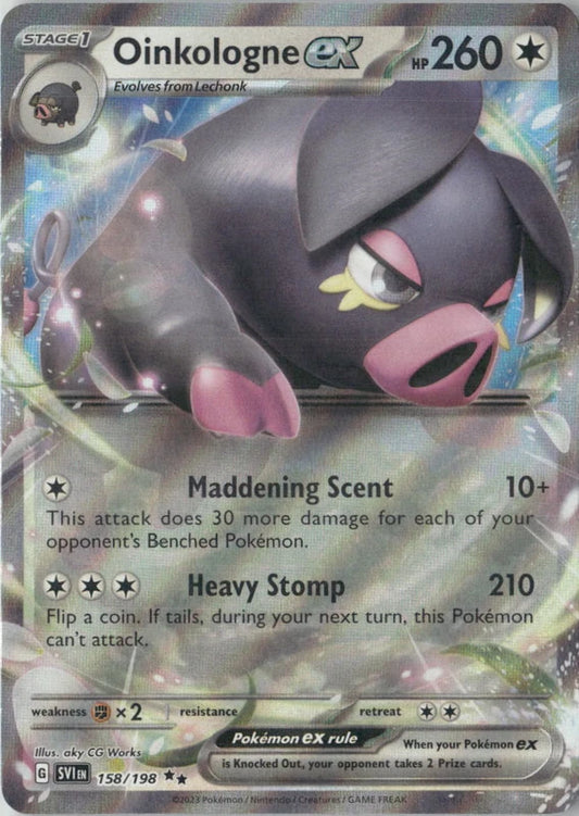 Oinkologne ex - 158/198 - SV01: Scarlet & Violet Base Set