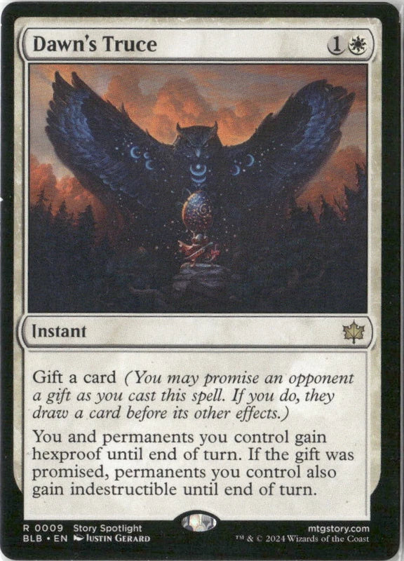 Scan Image | Dawn's Truce - Bloomburrow | [5407536B]