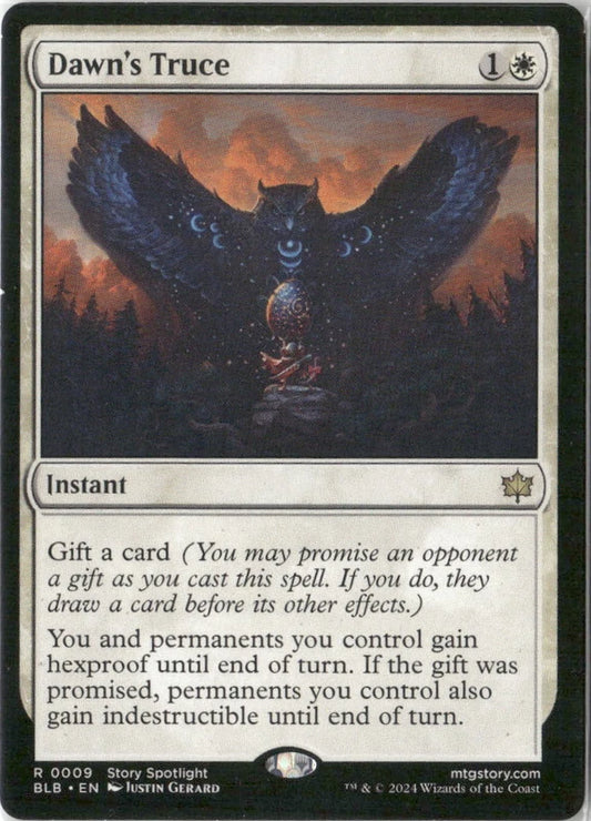 Scan Image | Dawn's Truce - Bloomburrow | [5407536B]