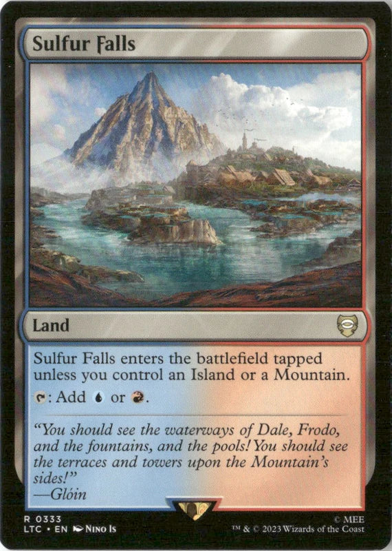Sulfur Falls - Commander: The Lord of the Rings: Tales of Middle-earth