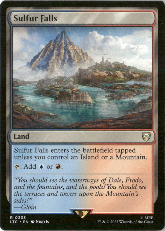 Sulfur Falls - Commander: The Lord of the Rings: Tales of Middle-earth