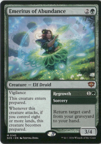 Scan Image | Emeritus of Abundance - Secrets of Strixhaven | [9EAEC8F0]