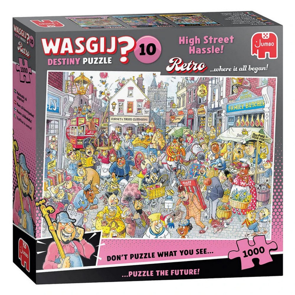 Puzzle - Wasgij? - Retro Destiny #10 High Street Hassle (Square Box)