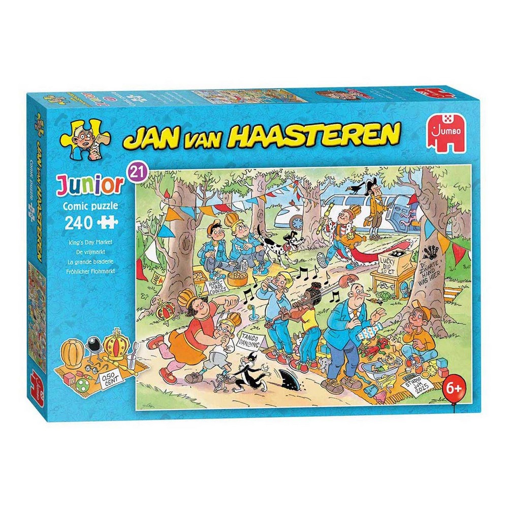 Puzzle - Jumbo Jan van Haasteren - Kids; King's Day Market 240pc