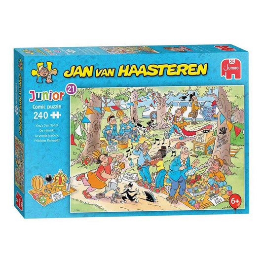 Puzzle - Jumbo Jan van Haasteren - Kids; King's Day Market 240pc