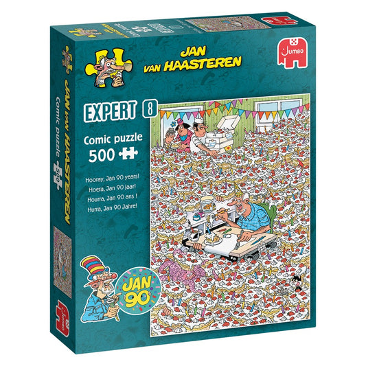 Puzzle - Jumbo Jan van Haasteren - Hooray, Jan 90 Years 500pc