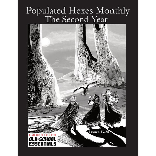 Populated Hexes Monthly Year Two