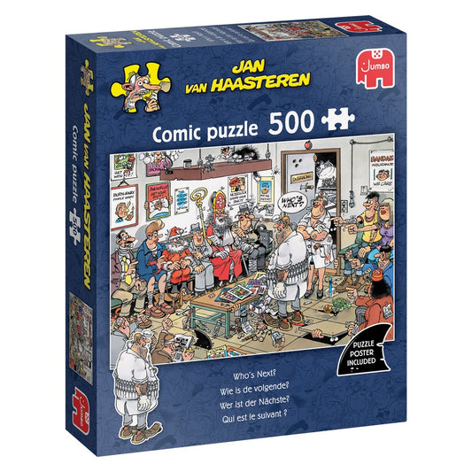 Puzzle - Jumbo - Jan van Haasteren - Who's next? 500pcs