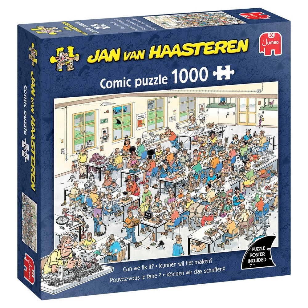 Puzzle - Jumbo - Jan van Haasteren - Can we fix it? (1000 pieces)