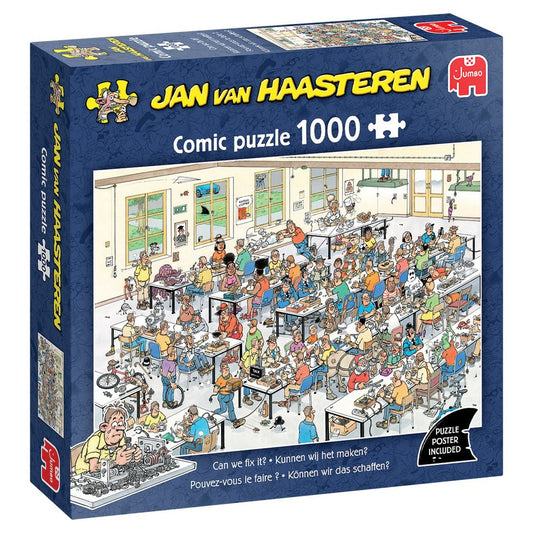 Puzzle - Jumbo - Jan van Haasteren - Can we fix it? (1000 pieces)