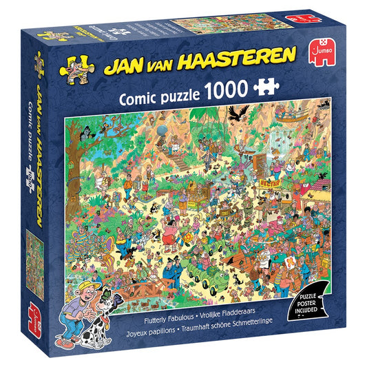 Puzzle - Jumbo - Jan van Haasteren - Flutterly Fabulous 1000pcs