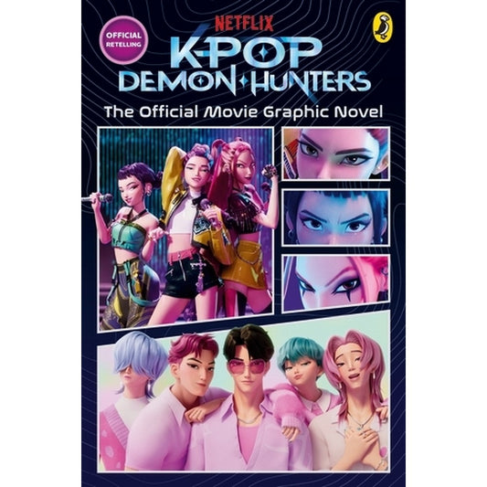 KPop Demon Hunters: The Official Movie Graphic Novel Paperbakc