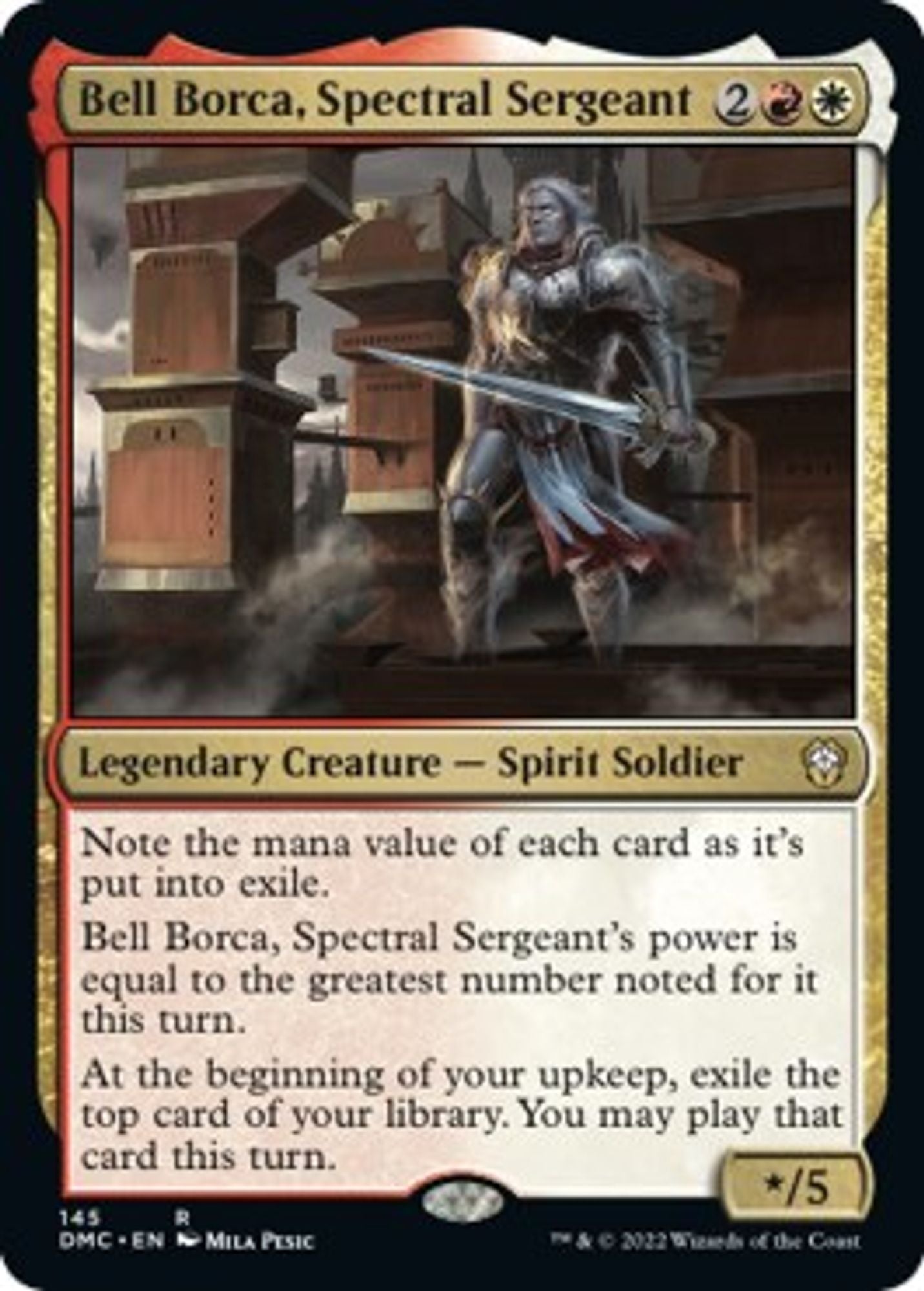 Bell Borca, Spectral Sergeant - Commander: Dominaria United