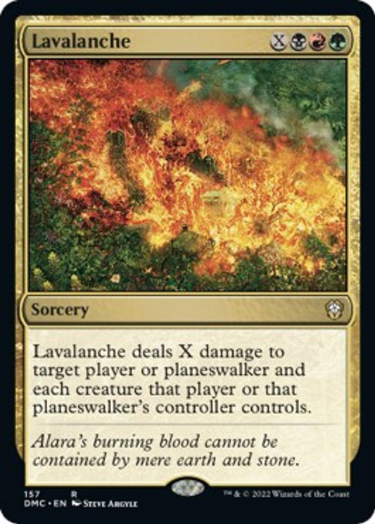 Lavalanche - Commander: Dominaria United