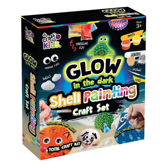 Ultimate Glow in Dark Shell Painting Kit