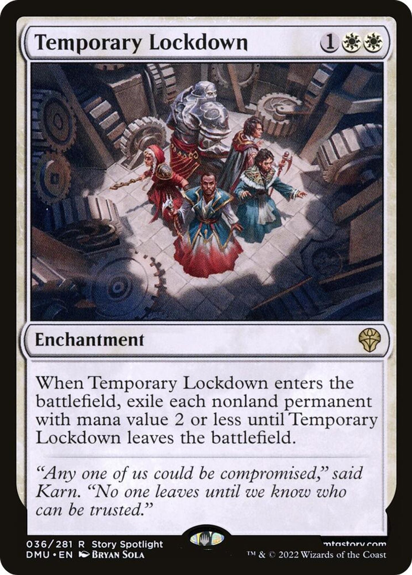 Temporary Lockdown - Dominaria United