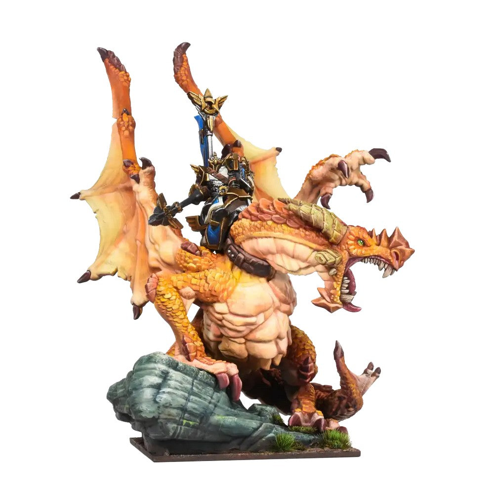 Kings of War - Basilean - High Paladin on Dragon