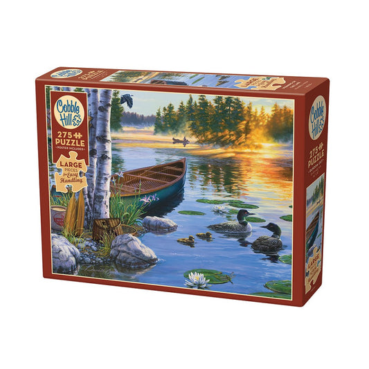 Puzzle - Cobble Hill - Morning on the Lake - 275pc