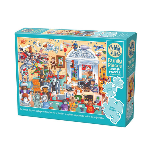 Puzzle - Cobble Hill - Cats and Dogs Museum (Family) - 350pc
