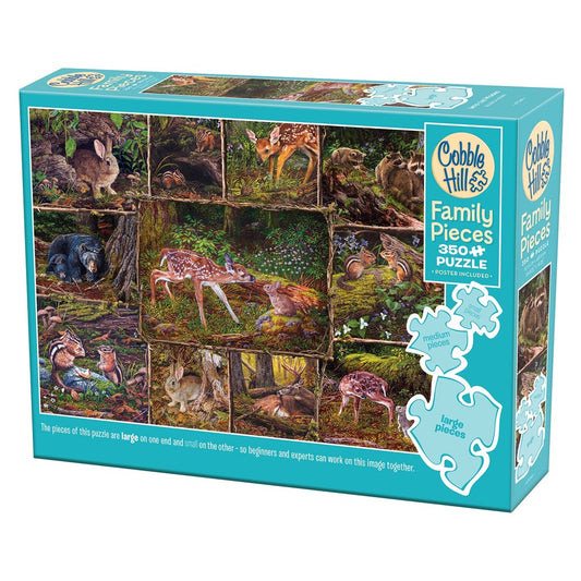 Puzzle - Cobble Hill - Into the Woods (Family) - 350pc