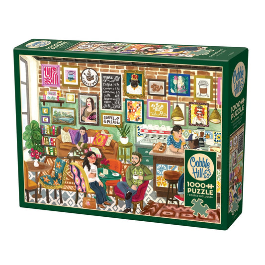 Puzzle - Cobble Hill - Coffee Please - 1000pc