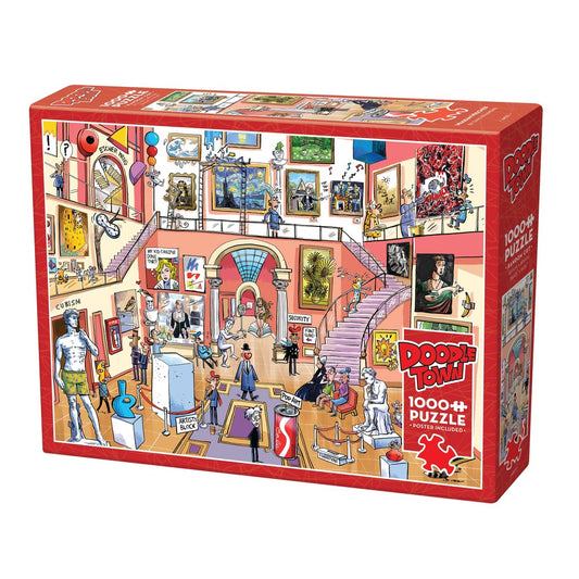 Puzzle - Cobble Hill - DoodleTown: Museum Mischief - 1000pc