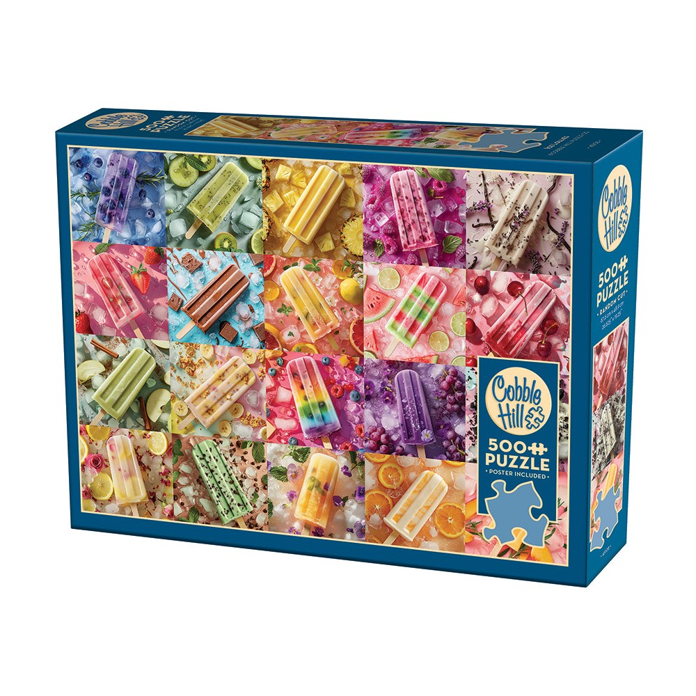 Puzzle - Cobble Hill - Ice Lollies - 500pc