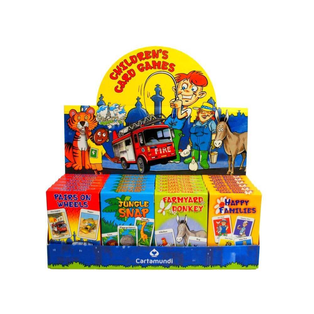 Children's Card Games - 4 Assortment