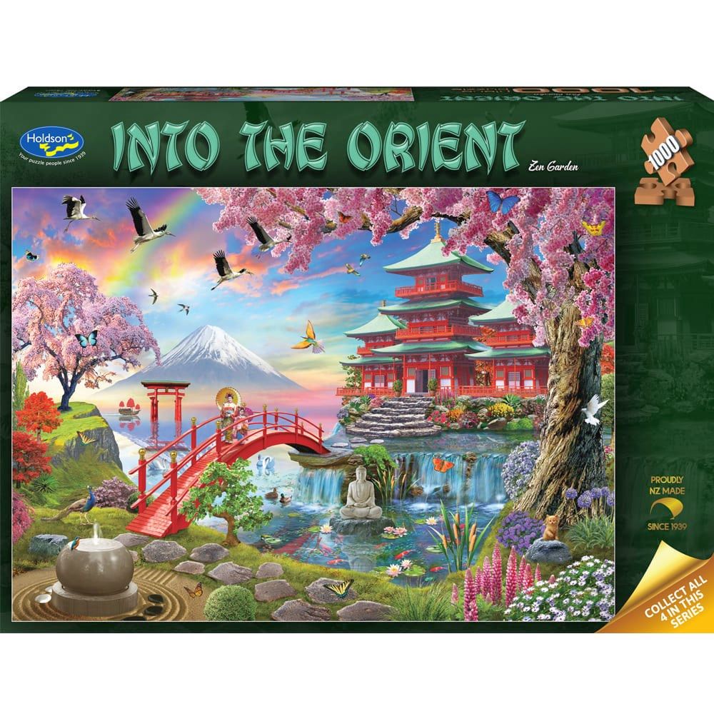 Puzzle - Holdson - Into the Orient - 1000pc Puzzle - Zen Garden