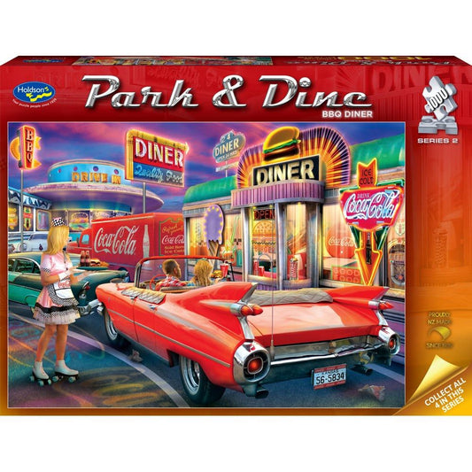 Puzzle - Holdson - Park & Dine S2 - 1000pc Puzzle - BBQ Diner