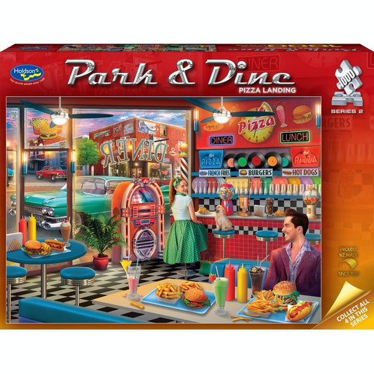 Puzzle - Holdson - Park & Dine S2 - 1000pc Puzzle - Pizza Landing