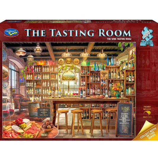 Puzzle - Holdson - The Tasting Room - 1000pc Puzzle - The Wine Tasting Room