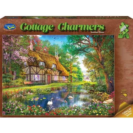 Puzzle - Holdson - Cottage Charmers - 1000pc Puzzle - Summer Home