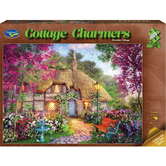 Puzzle - Holdson - Cottage Charmers - 1000pc Puzzle - Dreamy Cottage