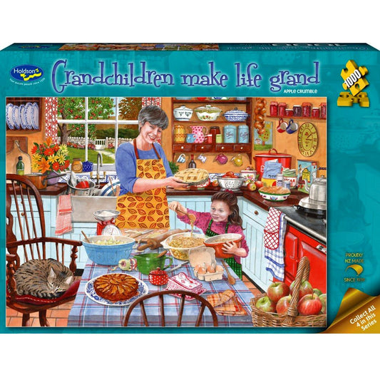 Puzzle - Holdson - Grandchildren Make Life Grand - 1000pc Puzzle - Apple Crumble