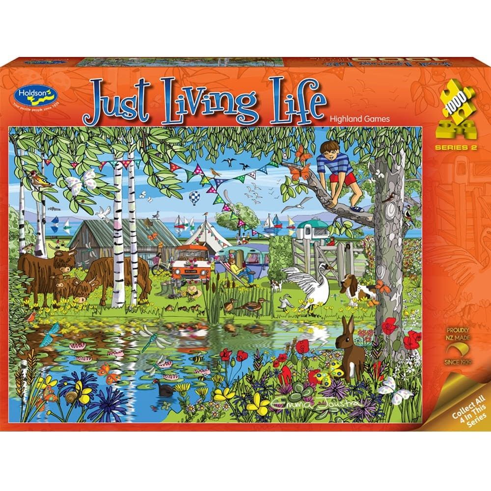 Puzzle - Holdson - Just Living Life S2 - 1000pc Puzzle- Highland Games